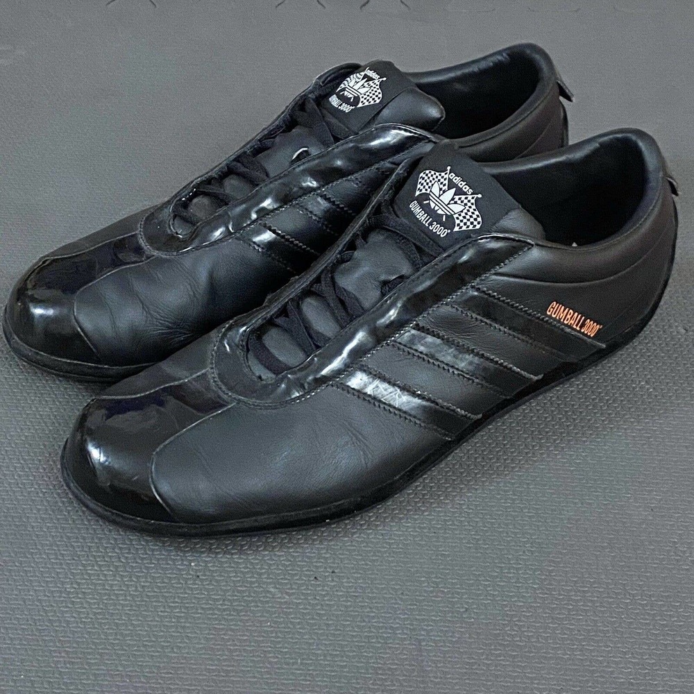 Mens Adidas Gumball 3000 Driving Racing Shoe Size 12 Black Orange Rare
